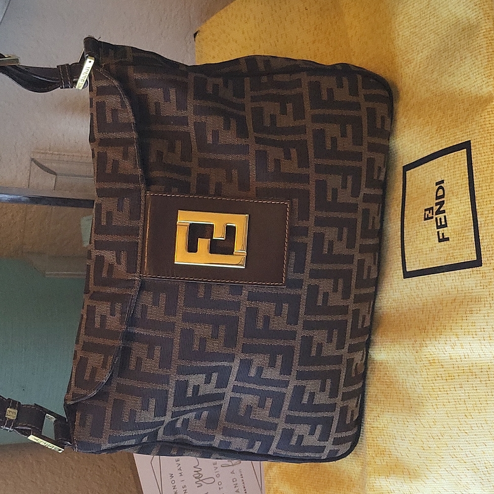 Fendi zucca bag